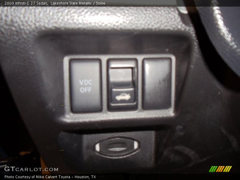 Lakeshore Slate Metallic / Stone 2009 Infiniti G 37 Sedan