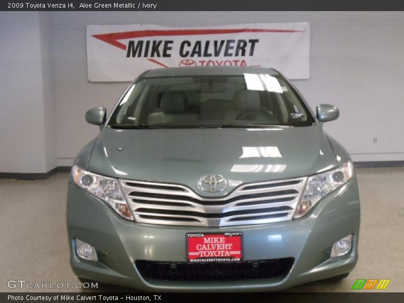 Aloe Green Metallic / Ivory 2009 Toyota Venza I4