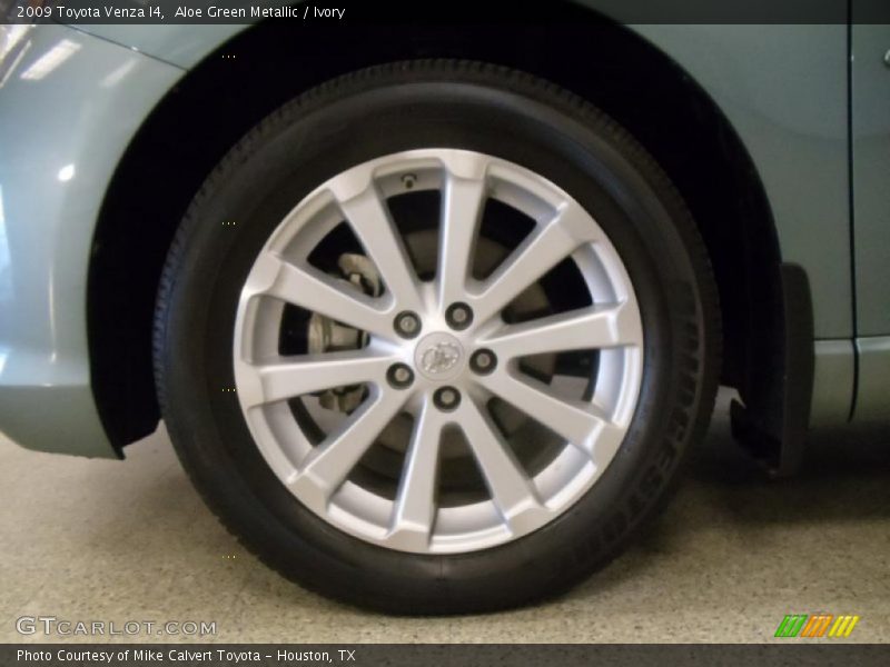 Aloe Green Metallic / Ivory 2009 Toyota Venza I4