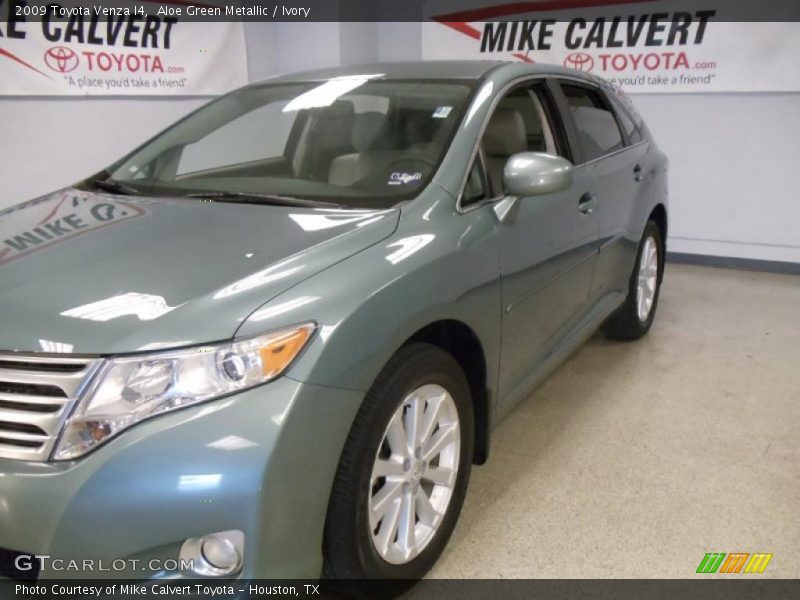 Aloe Green Metallic / Ivory 2009 Toyota Venza I4