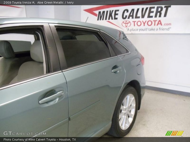 Aloe Green Metallic / Ivory 2009 Toyota Venza I4