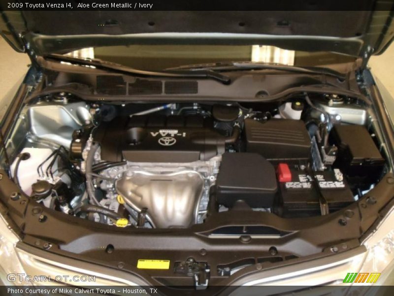 Aloe Green Metallic / Ivory 2009 Toyota Venza I4