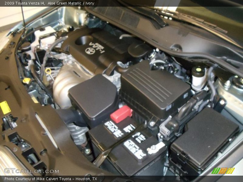 Aloe Green Metallic / Ivory 2009 Toyota Venza I4