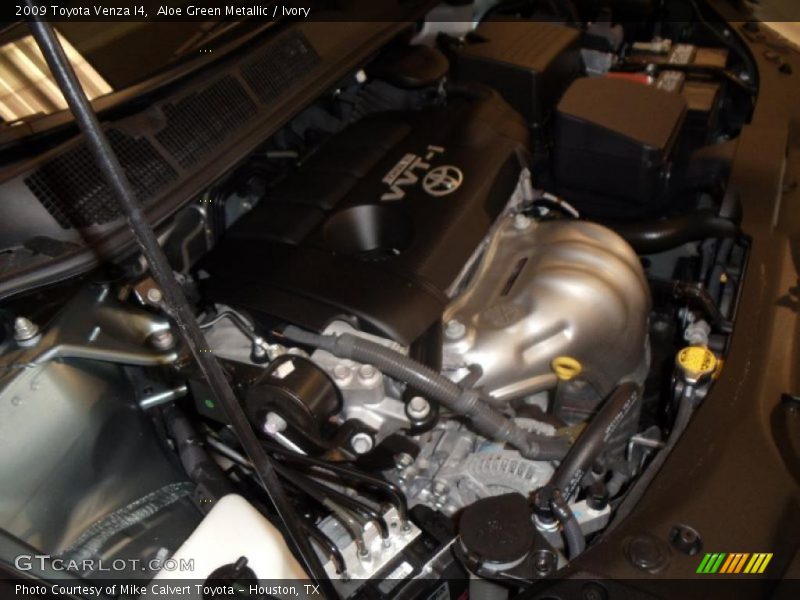 Aloe Green Metallic / Ivory 2009 Toyota Venza I4
