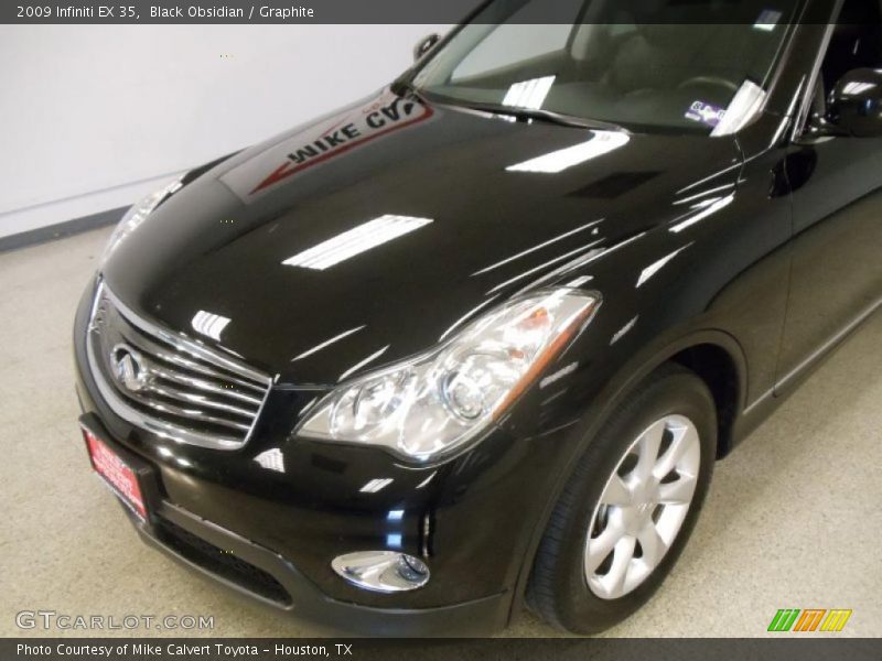 Black Obsidian / Graphite 2009 Infiniti EX 35