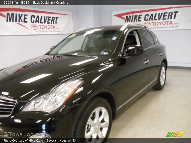Black Obsidian / Graphite 2009 Infiniti EX 35