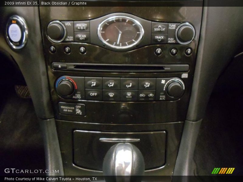 Black Obsidian / Graphite 2009 Infiniti EX 35