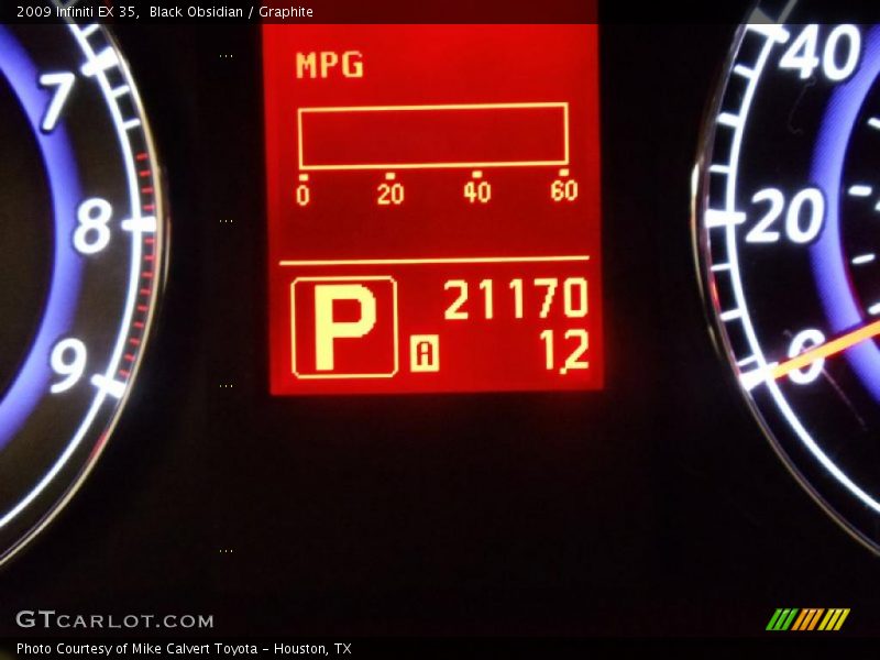 Black Obsidian / Graphite 2009 Infiniti EX 35