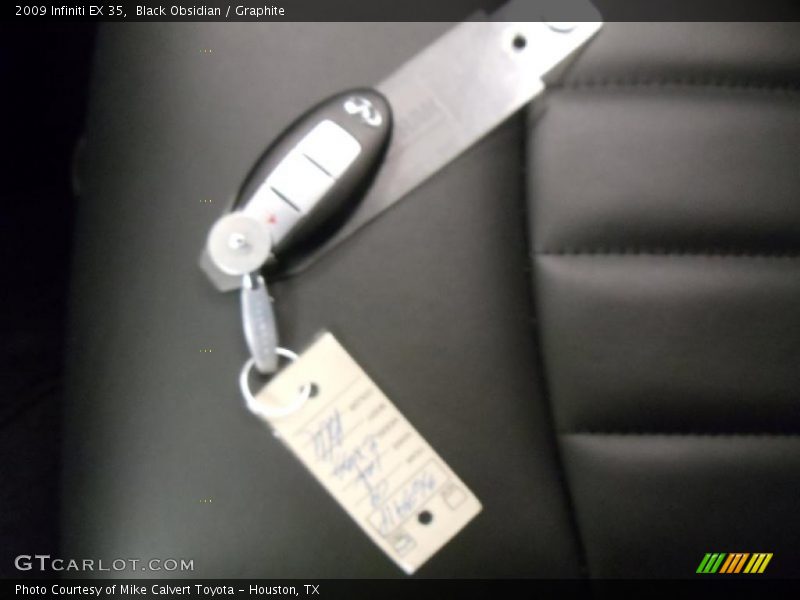 Black Obsidian / Graphite 2009 Infiniti EX 35