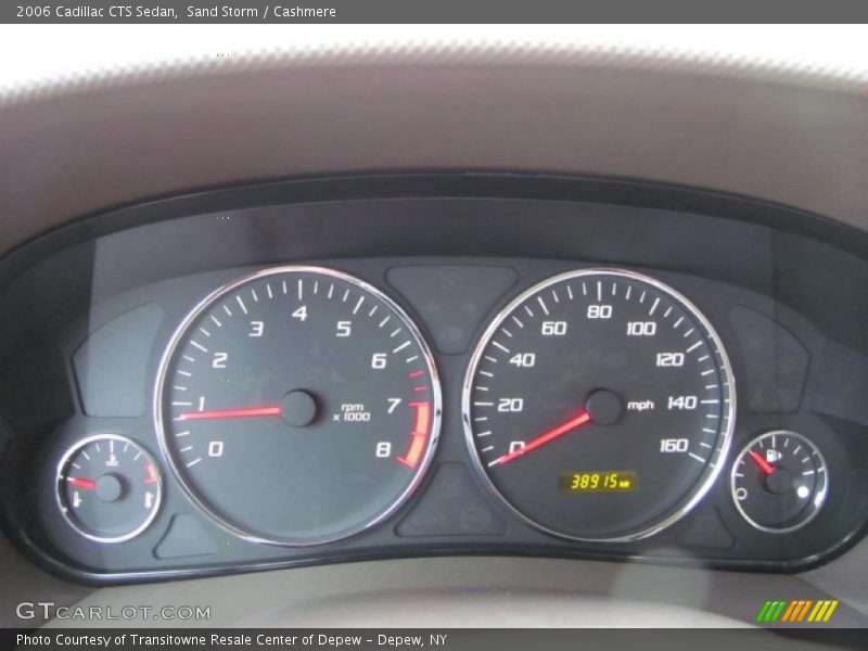 Sand Storm / Cashmere 2006 Cadillac CTS Sedan