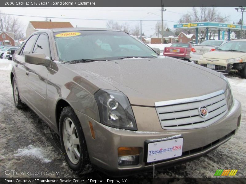 Sand Storm / Cashmere 2006 Cadillac CTS Sedan