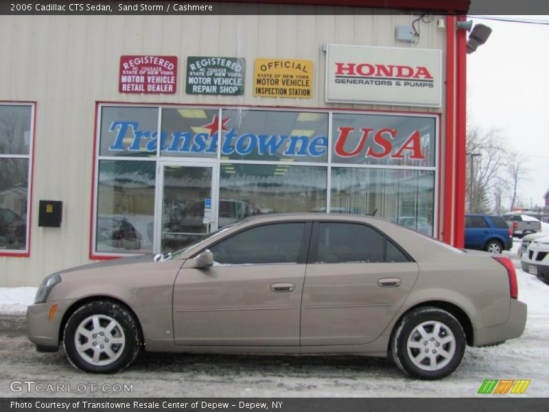 Sand Storm / Cashmere 2006 Cadillac CTS Sedan