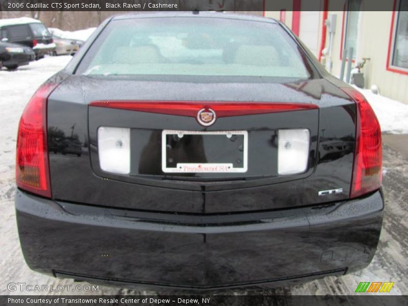 Black Raven / Cashmere 2006 Cadillac CTS Sport Sedan