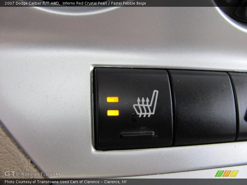 Inferno Red Crystal Pearl / Pastel Pebble Beige 2007 Dodge Caliber R/T AWD