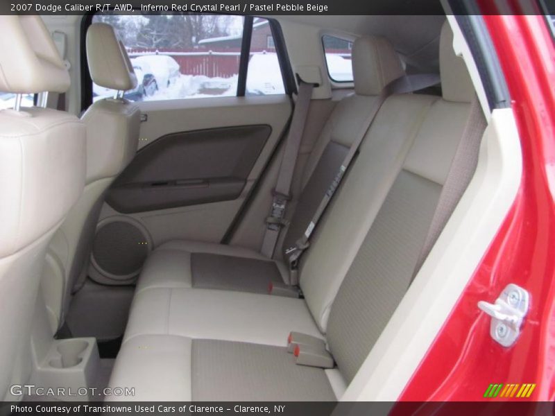 Inferno Red Crystal Pearl / Pastel Pebble Beige 2007 Dodge Caliber R/T AWD