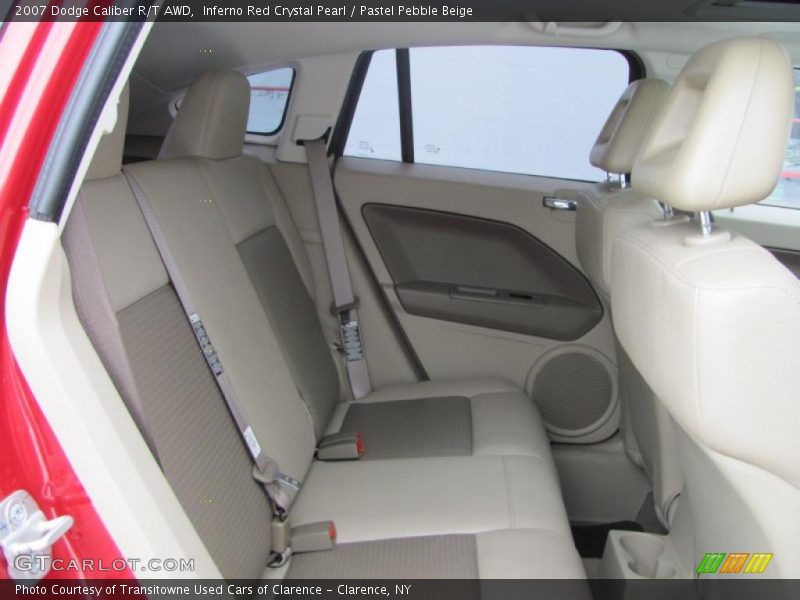 Inferno Red Crystal Pearl / Pastel Pebble Beige 2007 Dodge Caliber R/T AWD