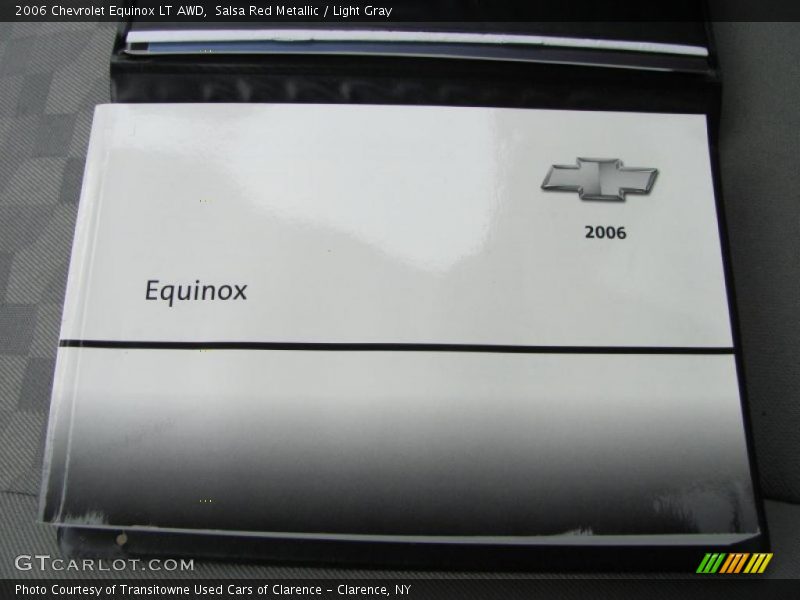 Salsa Red Metallic / Light Gray 2006 Chevrolet Equinox LT AWD