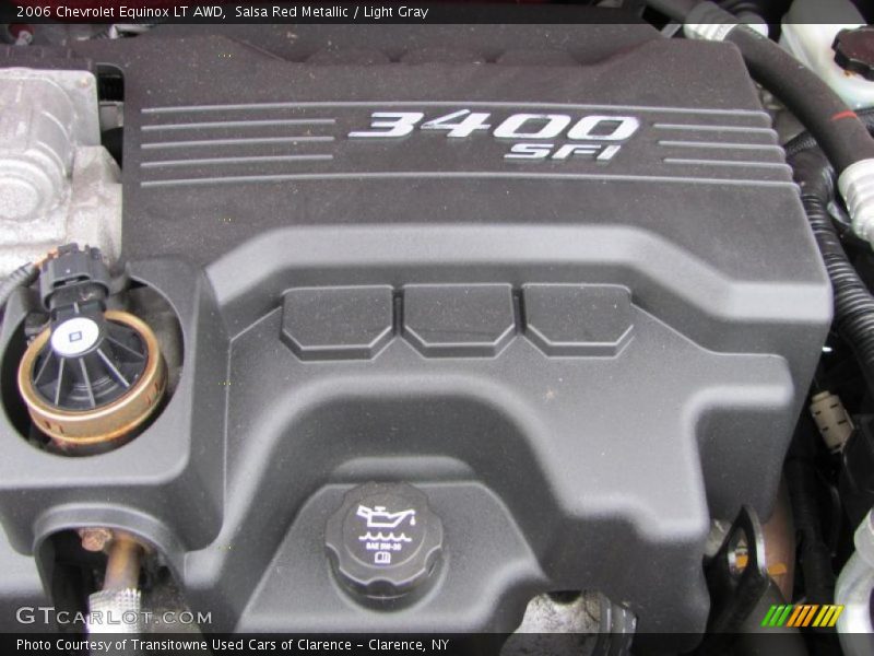 Salsa Red Metallic / Light Gray 2006 Chevrolet Equinox LT AWD