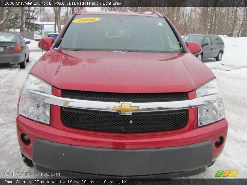 Salsa Red Metallic / Light Gray 2006 Chevrolet Equinox LT AWD