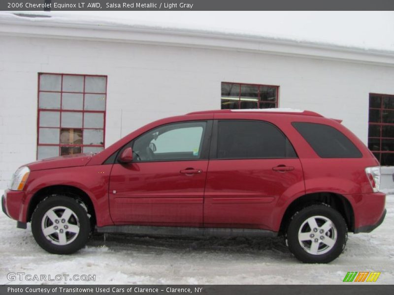 Salsa Red Metallic / Light Gray 2006 Chevrolet Equinox LT AWD