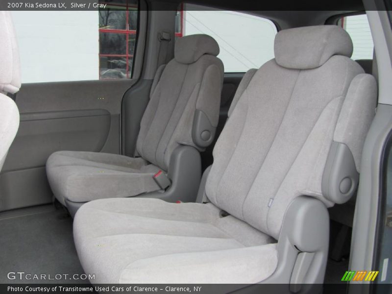 Silver / Gray 2007 Kia Sedona LX