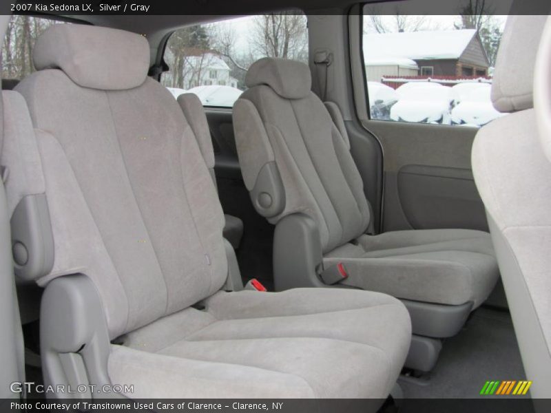 Silver / Gray 2007 Kia Sedona LX