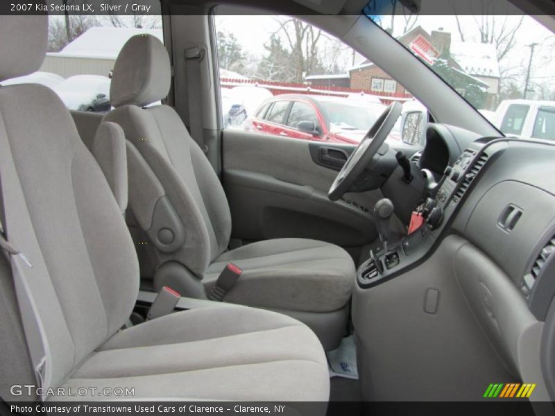 Silver / Gray 2007 Kia Sedona LX