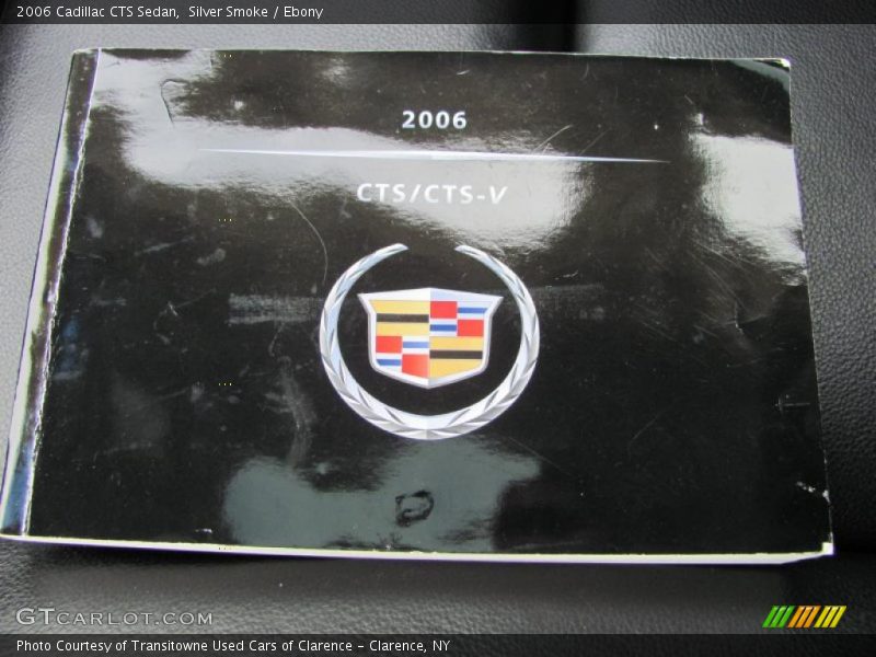 Silver Smoke / Ebony 2006 Cadillac CTS Sedan