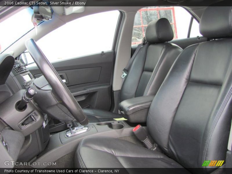 Silver Smoke / Ebony 2006 Cadillac CTS Sedan