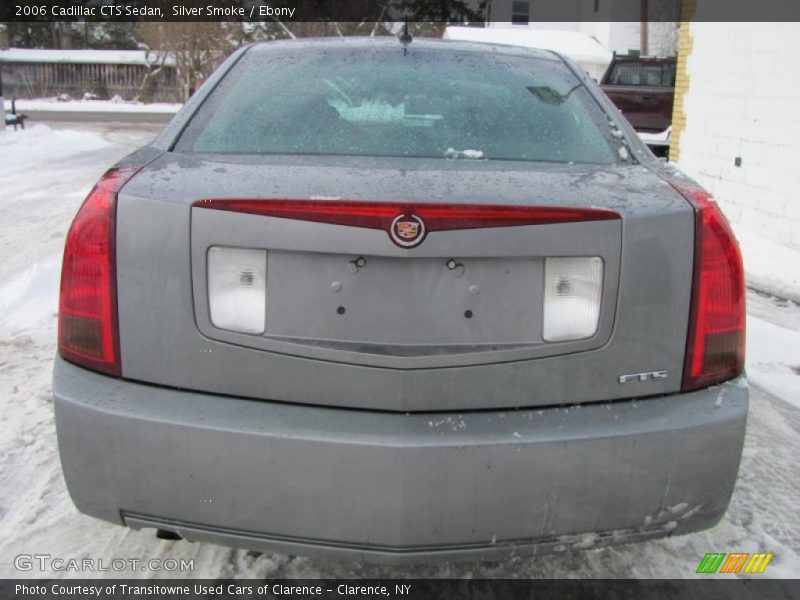 Silver Smoke / Ebony 2006 Cadillac CTS Sedan