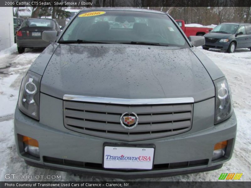 Silver Smoke / Ebony 2006 Cadillac CTS Sedan