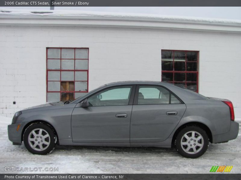 Silver Smoke / Ebony 2006 Cadillac CTS Sedan