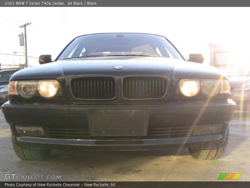 Jet Black / Black 2001 BMW 7 Series 740iL Sedan