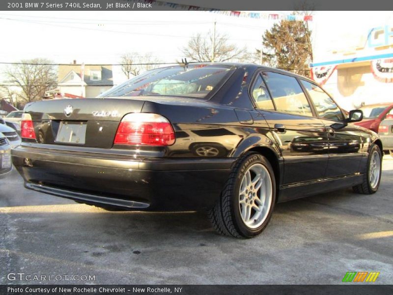 Jet Black / Black 2001 BMW 7 Series 740iL Sedan