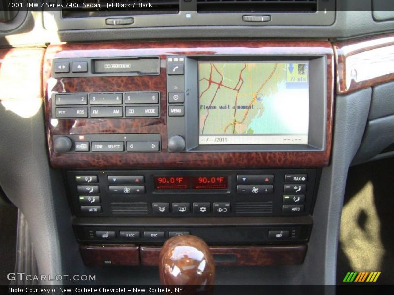 Jet Black / Black 2001 BMW 7 Series 740iL Sedan