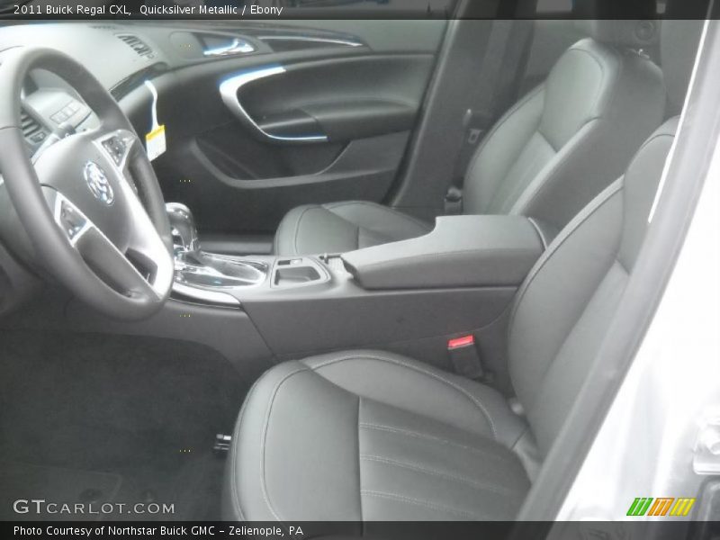  2011 Regal CXL Ebony Interior