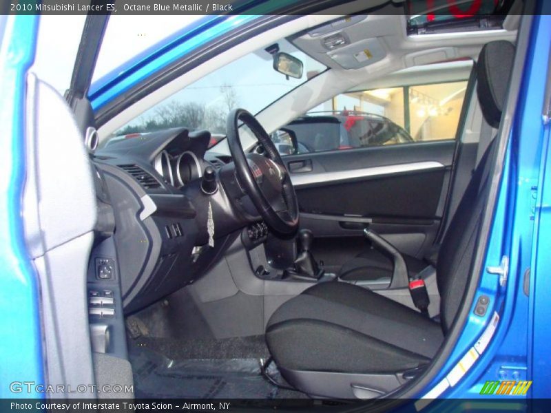  2010 Lancer ES Black Interior