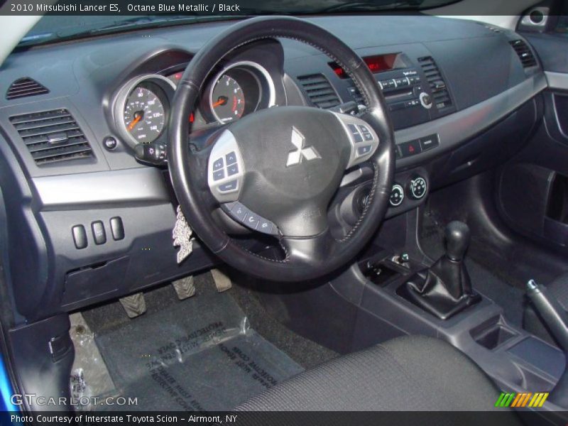 Dashboard of 2010 Lancer ES