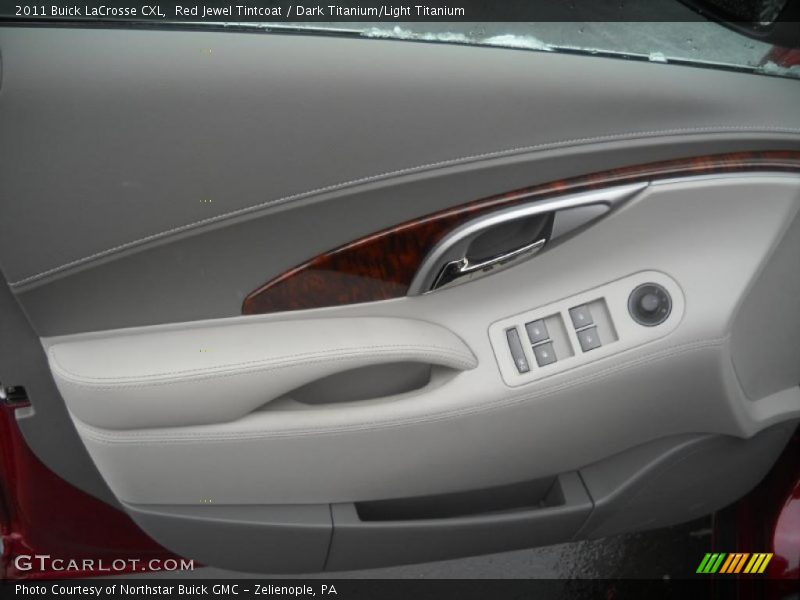 Red Jewel Tintcoat / Dark Titanium/Light Titanium 2011 Buick LaCrosse CXL