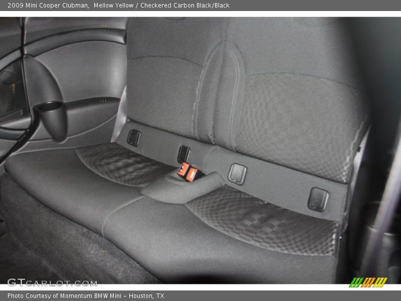 Mellow Yellow / Checkered Carbon Black/Black 2009 Mini Cooper Clubman
