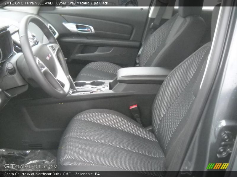 Cyber Gray Metallic / Jet Black 2011 GMC Terrain SLE AWD