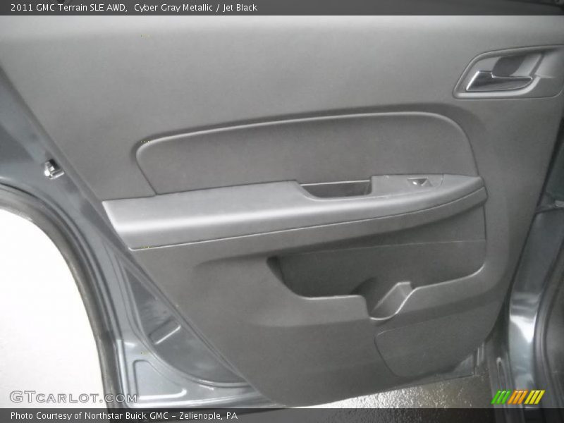 Cyber Gray Metallic / Jet Black 2011 GMC Terrain SLE AWD