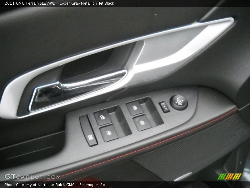 Cyber Gray Metallic / Jet Black 2011 GMC Terrain SLE AWD