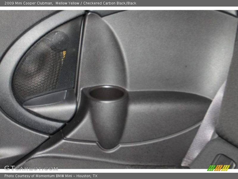 Mellow Yellow / Checkered Carbon Black/Black 2009 Mini Cooper Clubman