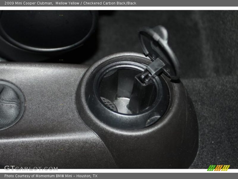 Mellow Yellow / Checkered Carbon Black/Black 2009 Mini Cooper Clubman