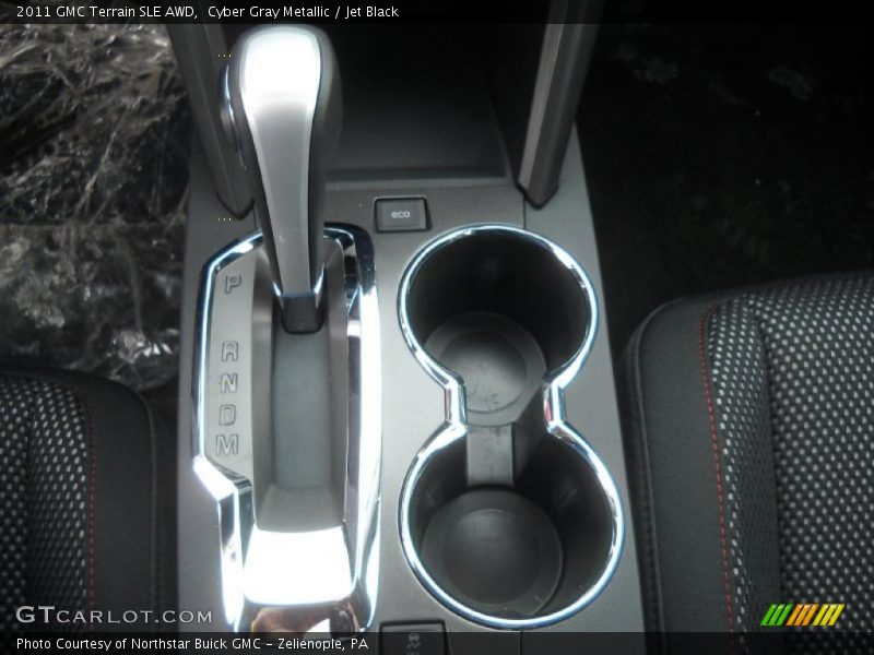 Cyber Gray Metallic / Jet Black 2011 GMC Terrain SLE AWD