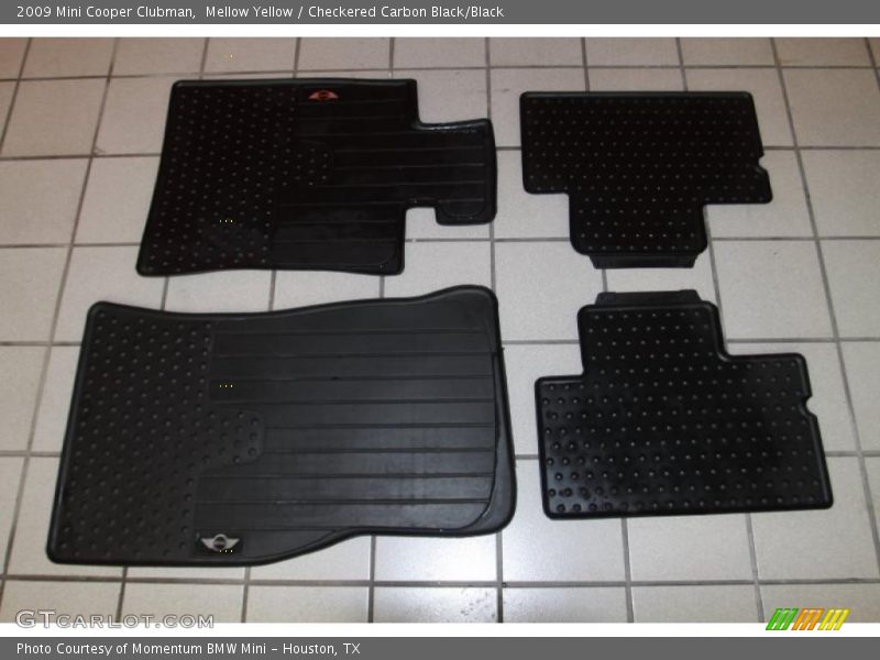 Mellow Yellow / Checkered Carbon Black/Black 2009 Mini Cooper Clubman