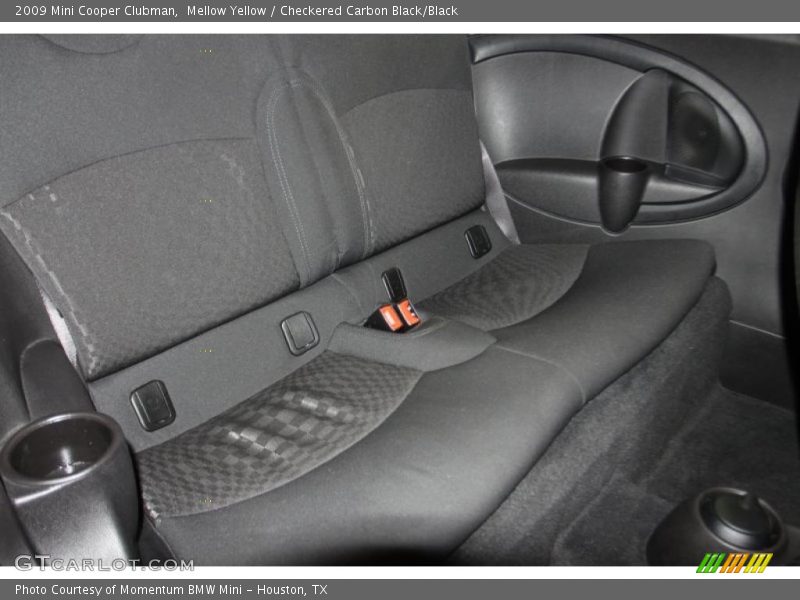 Mellow Yellow / Checkered Carbon Black/Black 2009 Mini Cooper Clubman
