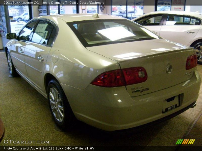White Diamond TriCoat / Cocoa/Cashmere 2011 Buick Lucerne CXL