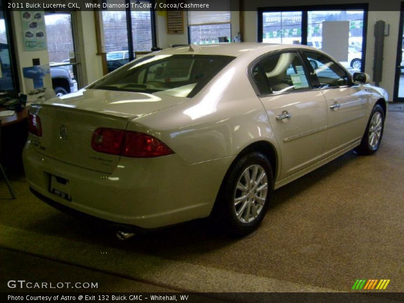 White Diamond TriCoat / Cocoa/Cashmere 2011 Buick Lucerne CXL